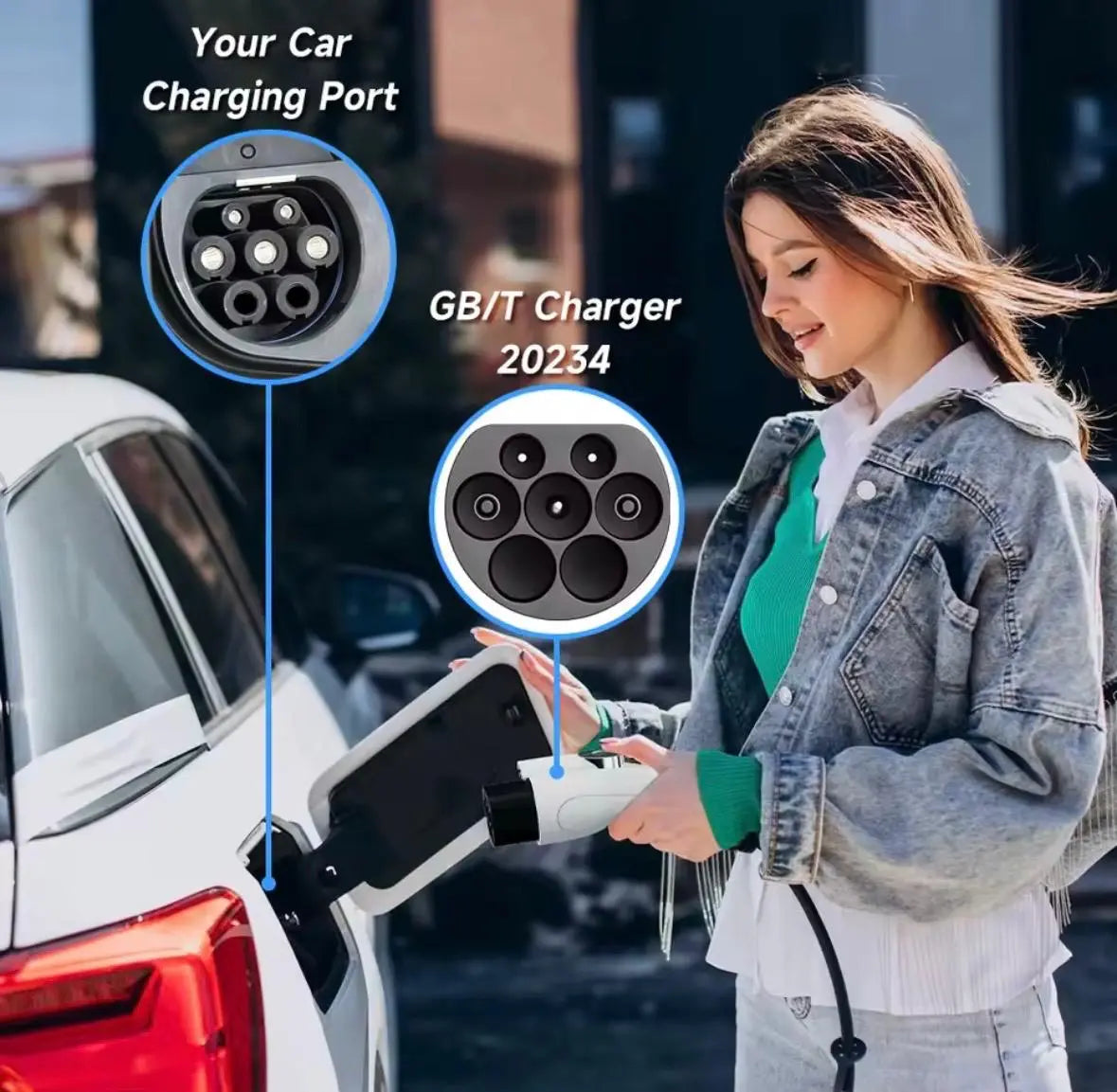 Cargador Portátil Para Auto Eléctrico 3500w Tipo 2 / Wifi thor insumos
