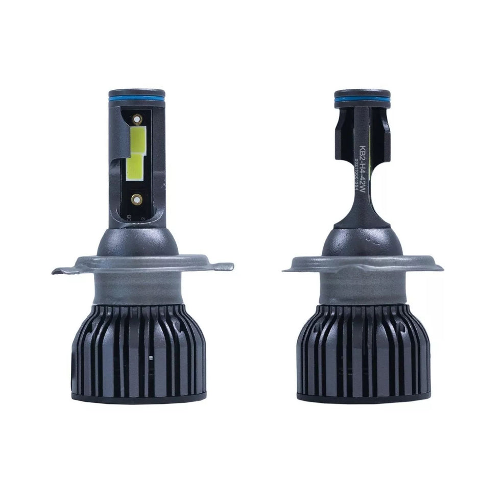 Kit Ampolletas Turbo Led Kb2 Dakar 12v 24v 30.000lm