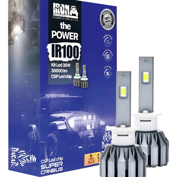 Kit Ampolletas Iron Ir100 2p Blanco Frío | Sistema CANBUS