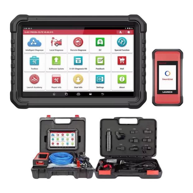 Escáner Launch X-431 Pro3s + Elite + Adaptador Obdi
