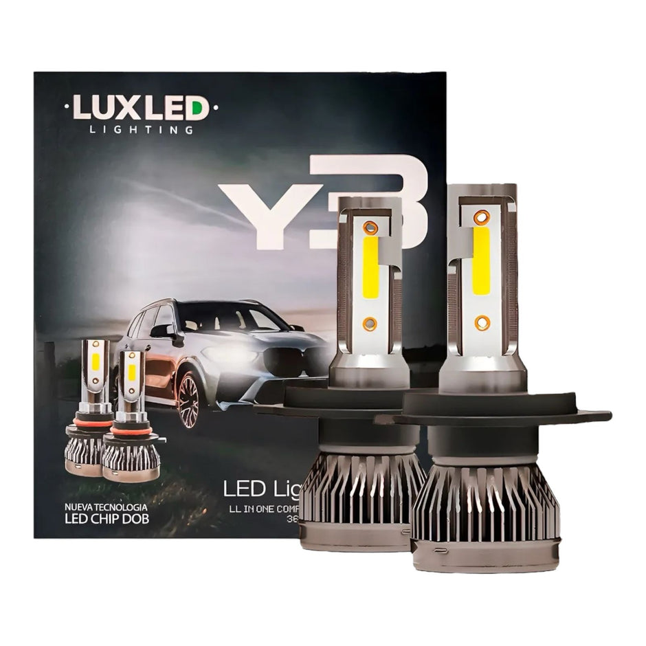 Kit Ampolletas Lux Led Y3 Blanco Frío 2 Piezas