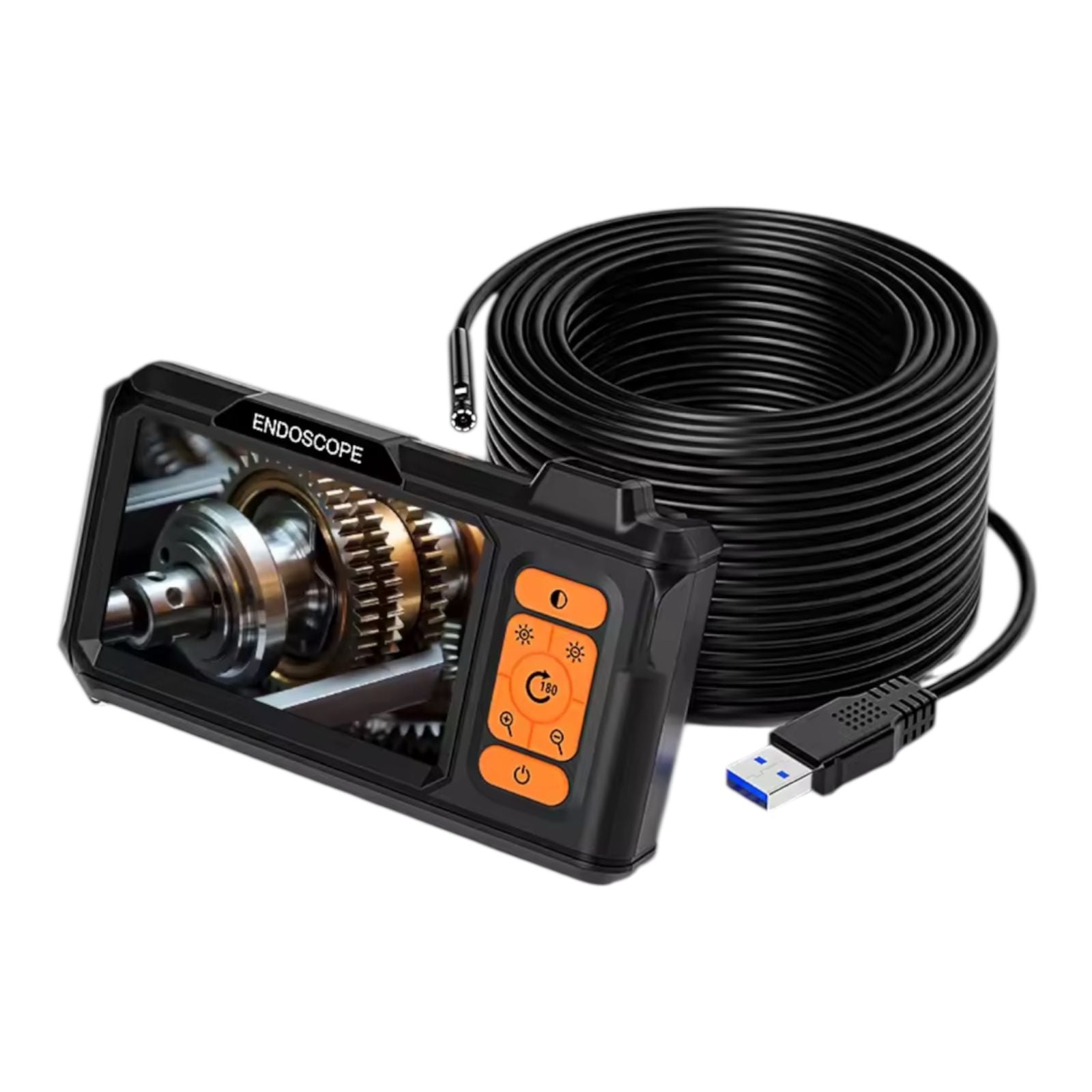 Cámara Endoscópica T31A 30 Metros 1080P IP67 Pantalla 4.3