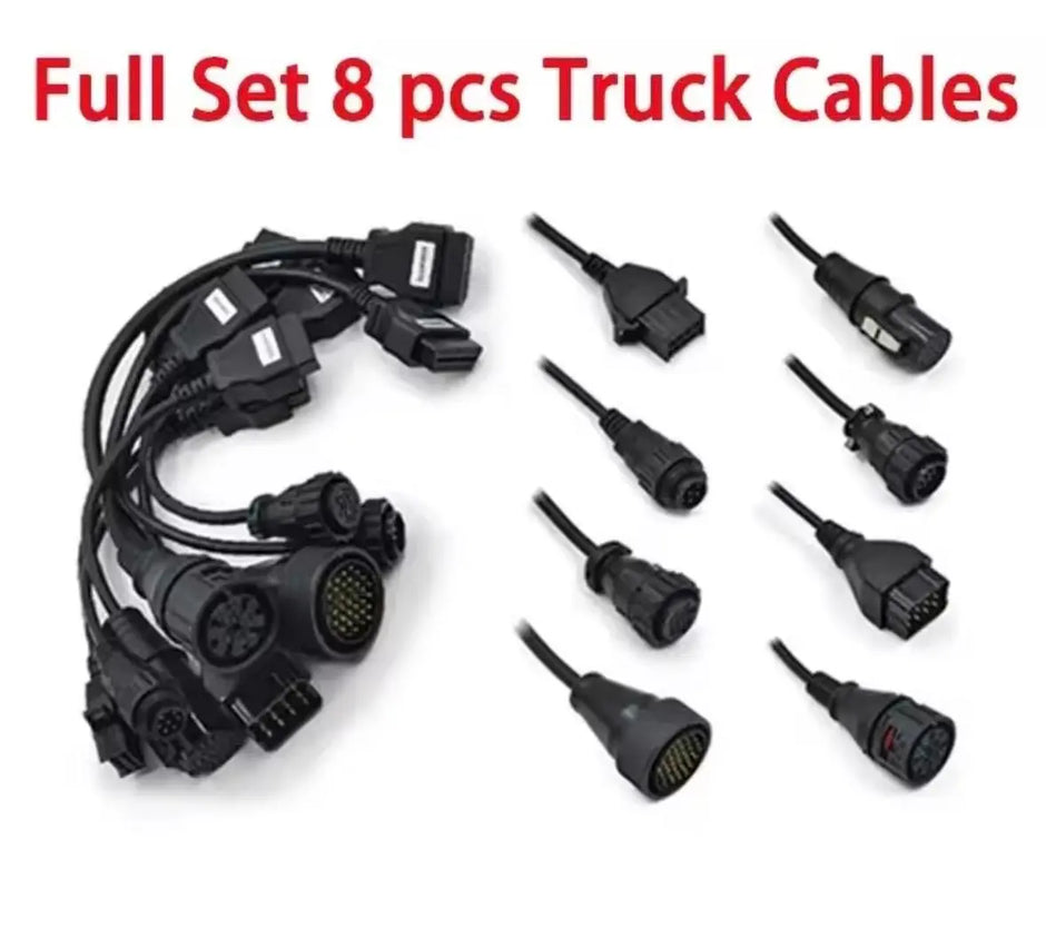 Set 8 Cables Obd Para Camiones Y Truck thor insumos