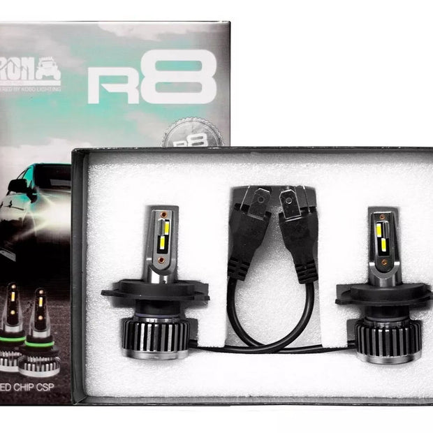 Ampolletas Turbo Led Ultra Slim 30.000lm Iron Dakar R8