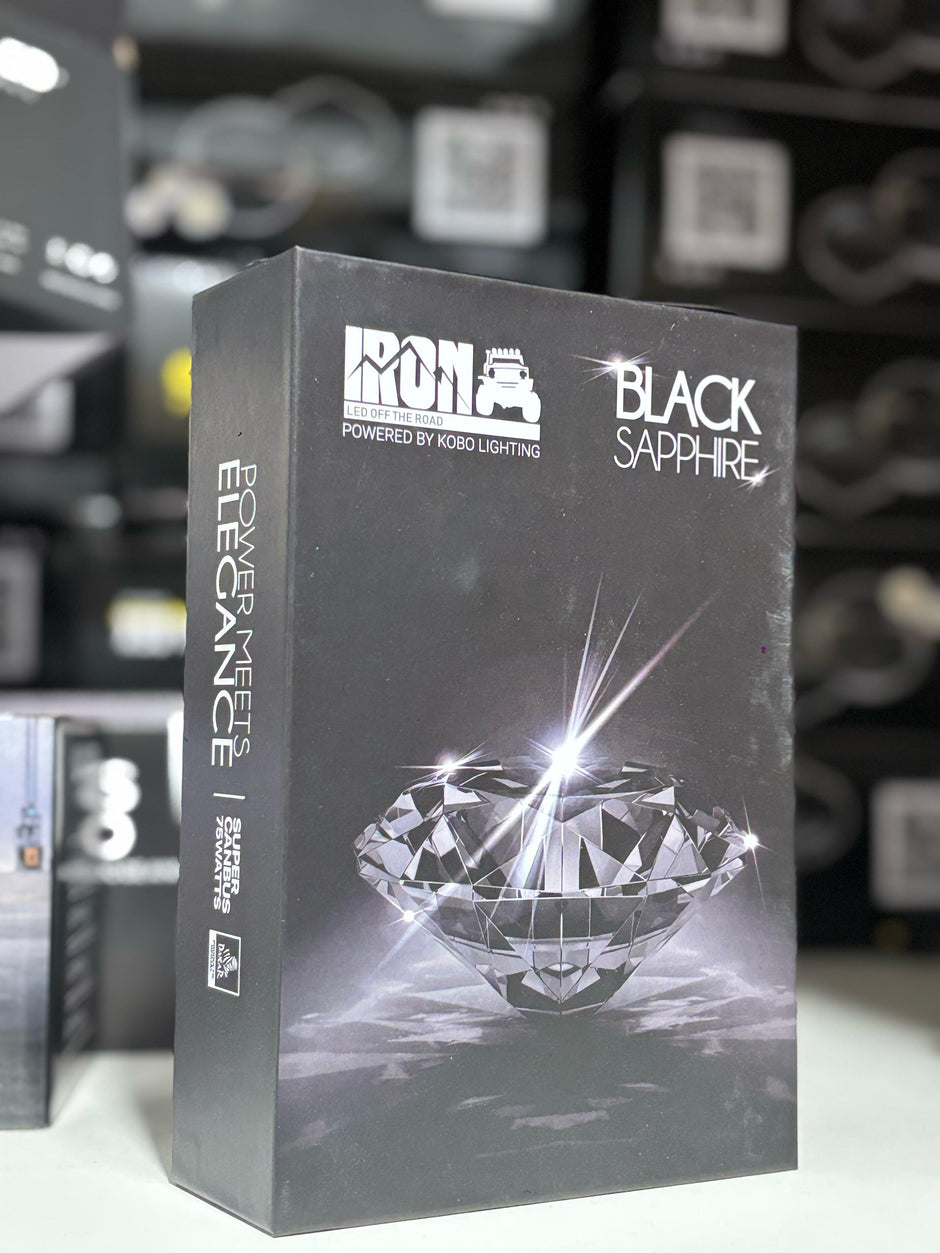 Kit Ampolletas Turbo Led Black Sapphire Ir100 Dakar 75w