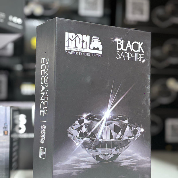 Kit Ampolletas Turbo Led Black Sapphire Ir100 Dakar 75w