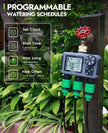 Temporizador de Riego Digital Automático 3 Salidas Lcd