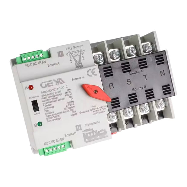 Interruptor Transferencia Automática Mini ATS GEYA
